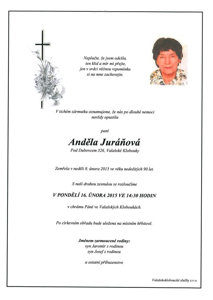 Anděla Juráňová