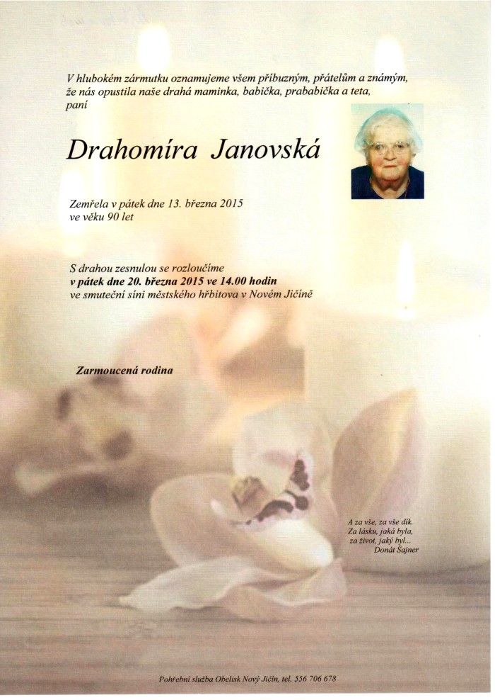 Drahomíra Janovská