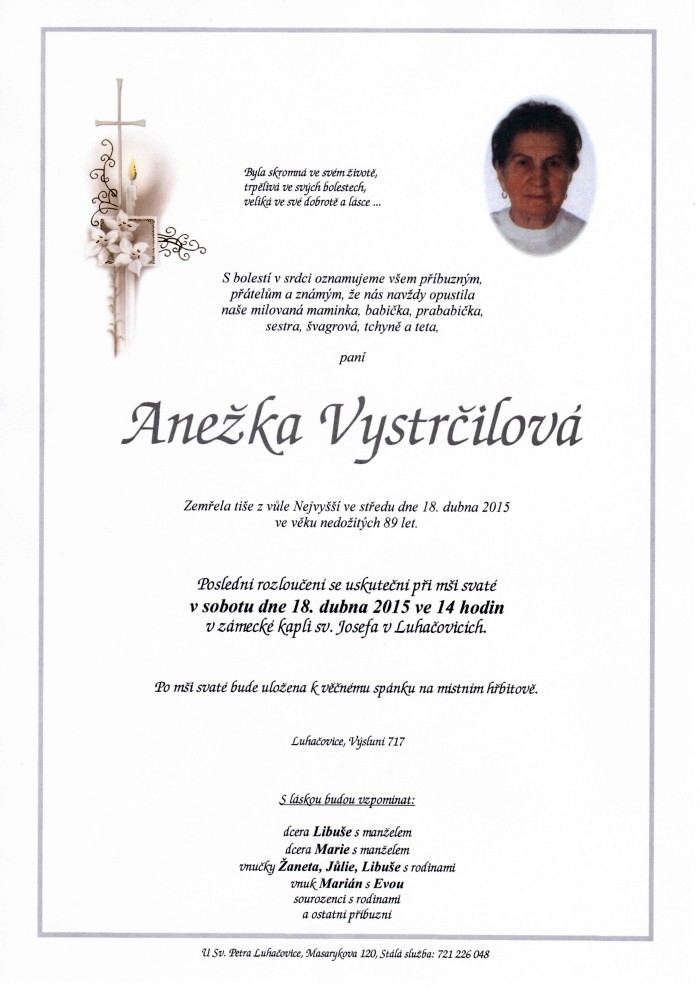 Anežka Vystrčilová