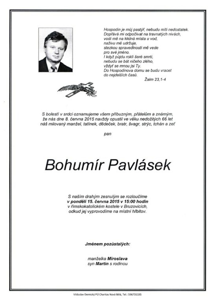 Bohumír Pavlásek