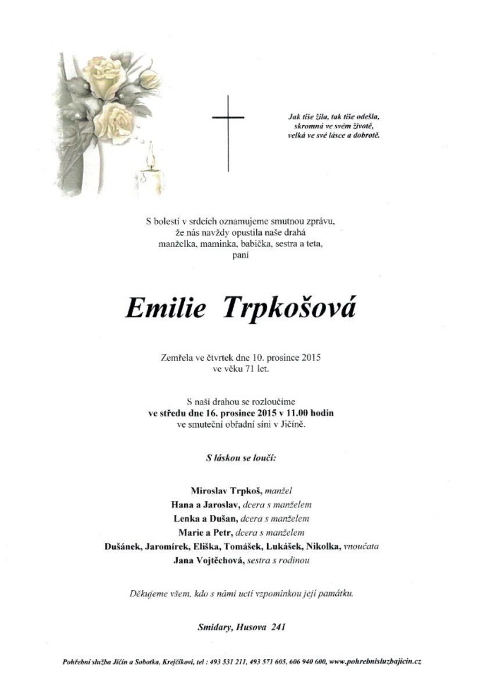 Emilie Trpkošová