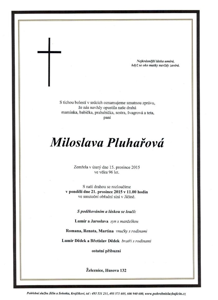 Miloslava Pluhařová