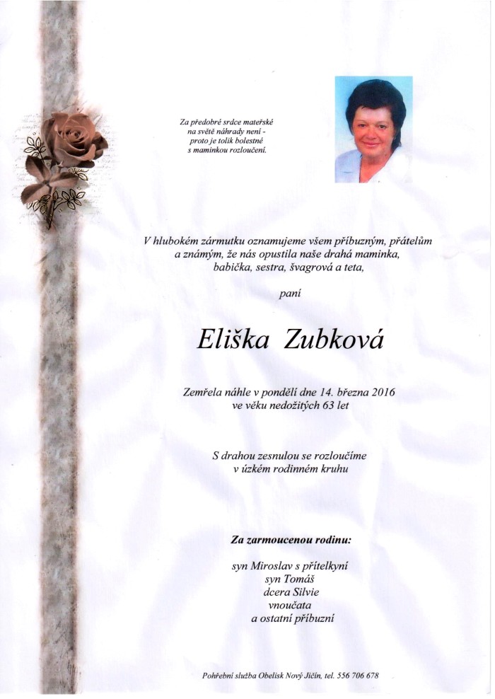 Eliška Zubková