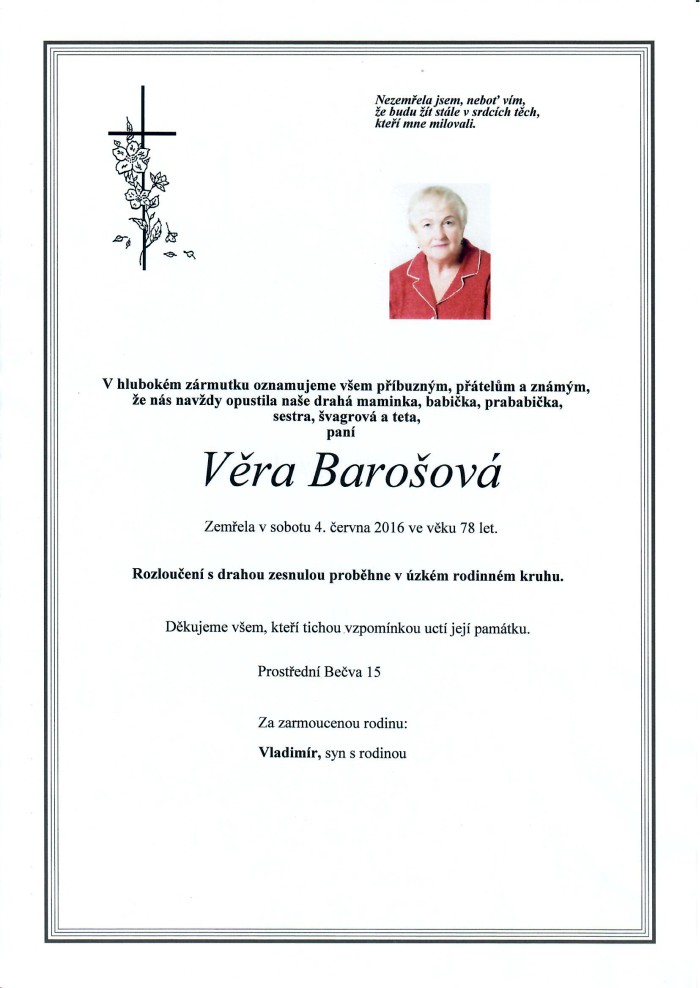 Věra Barošová