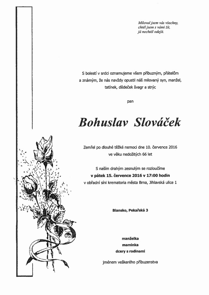 Bohuslav Slováček