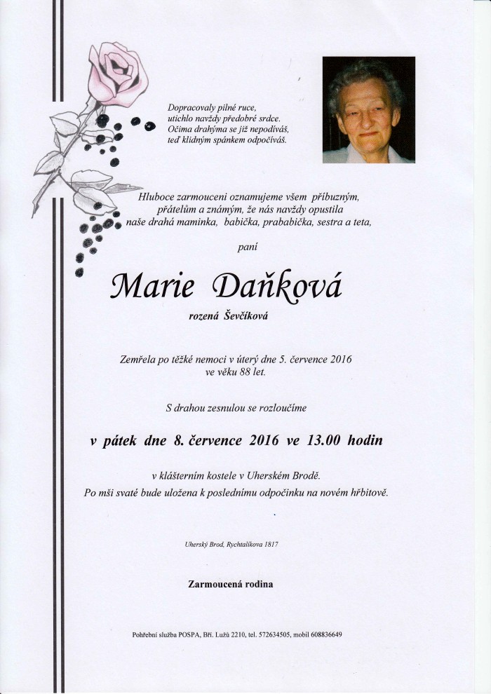 Marie Daňková