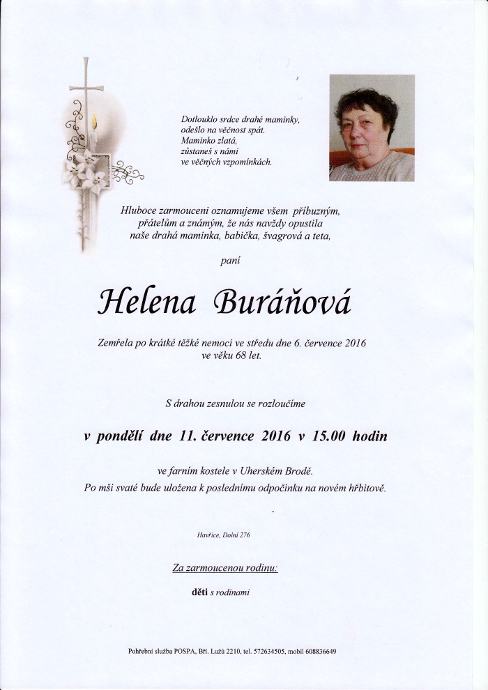 Helena Buráňová