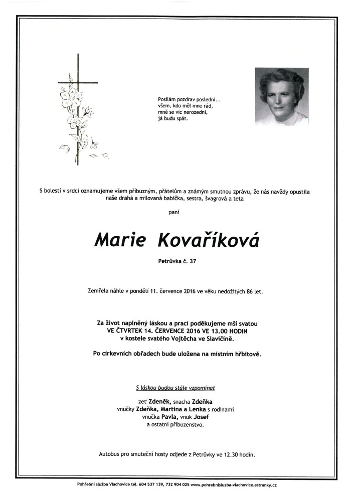 Marie Kovaříková