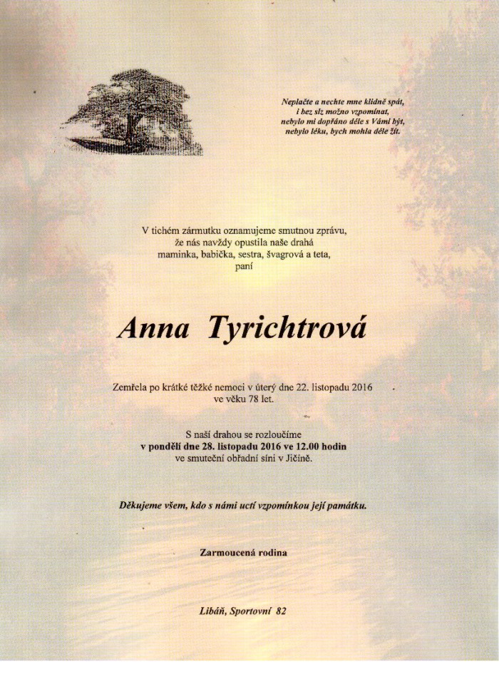 Anna Tyrichtrová