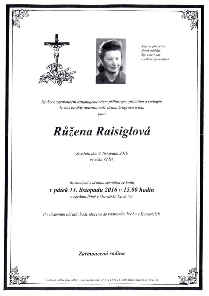 Růžena Raisiglová