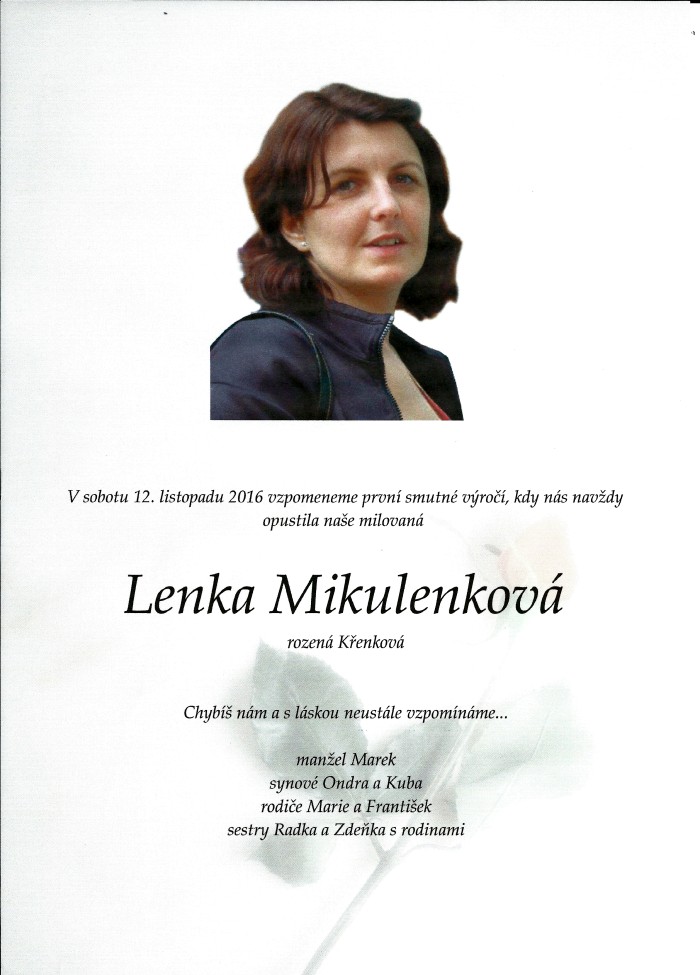 Lenka Mikulenková