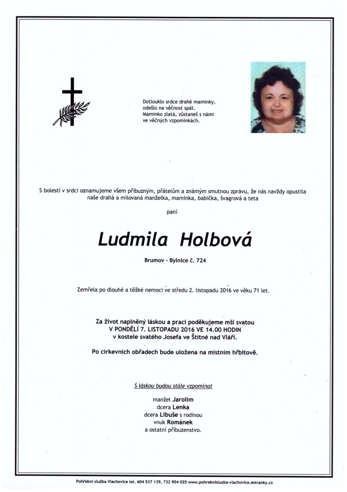 Ludmila Holbová