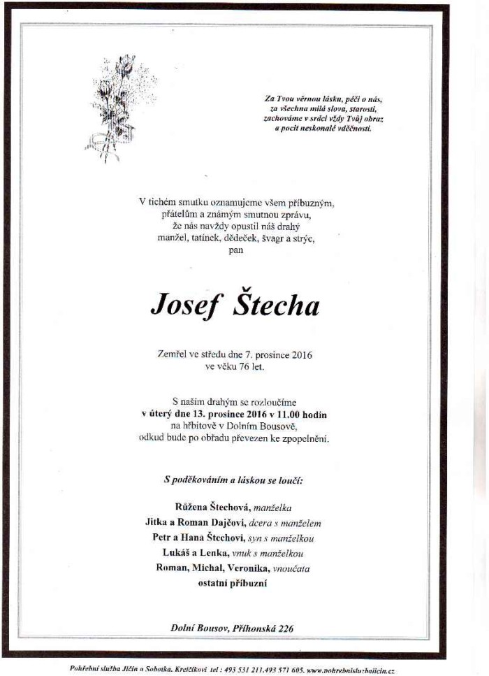 Josef Štecha