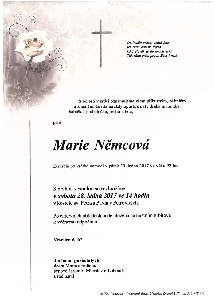 Marie Němcová