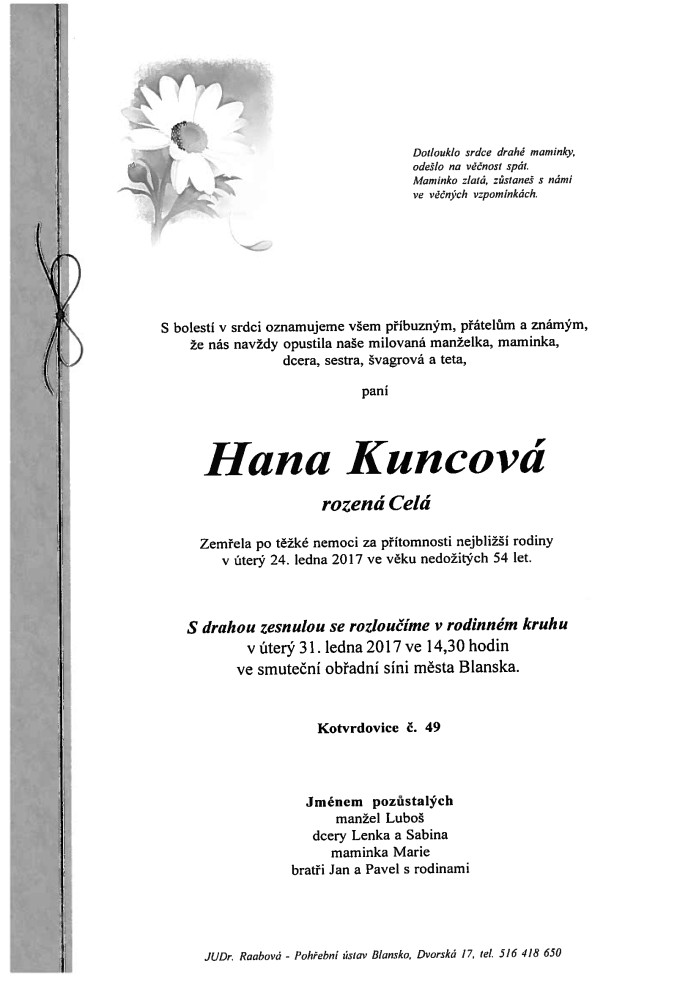 Hana Kuncová