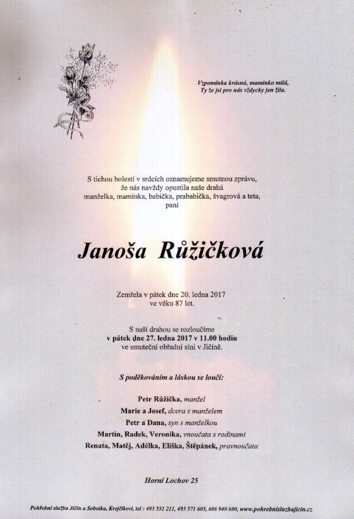 Janoša Růžičková