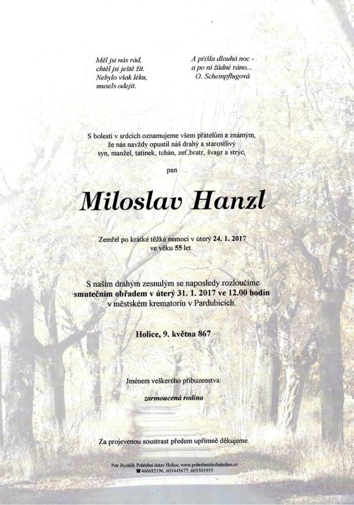 Miloslav Hanzl