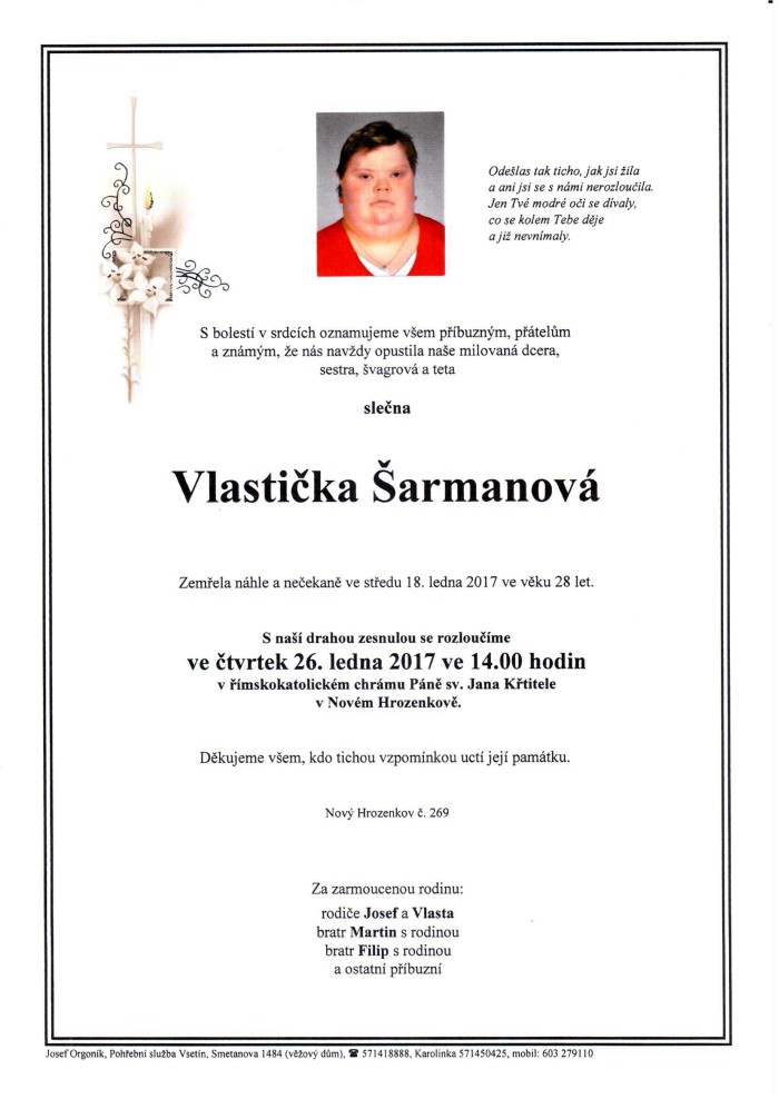 Vlastička Šarmanová