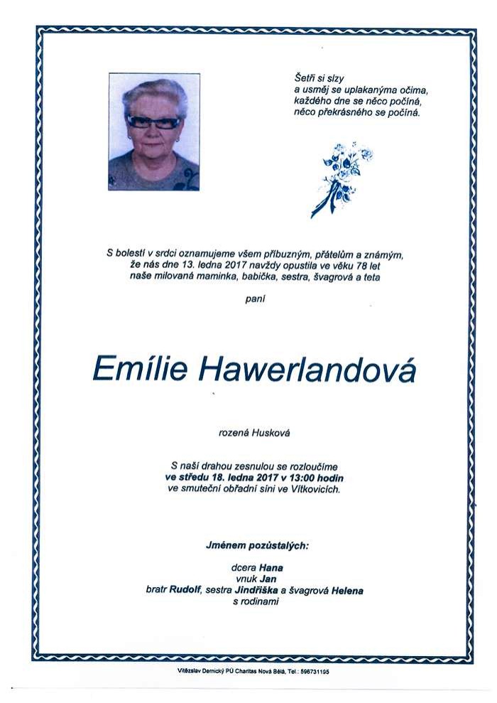 Emílie Hawerlandová