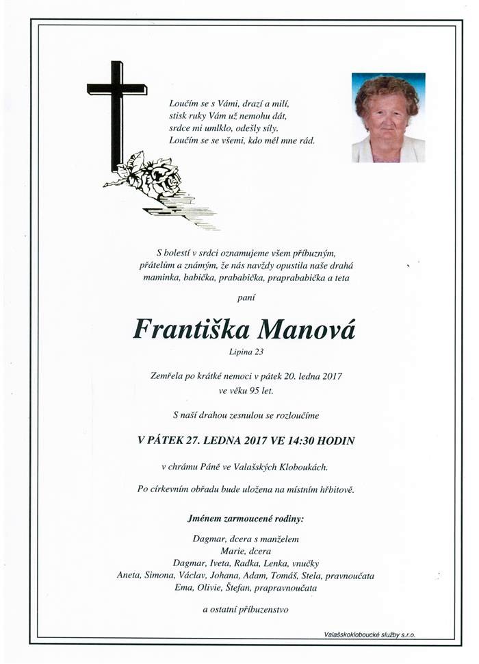 Františka Manová