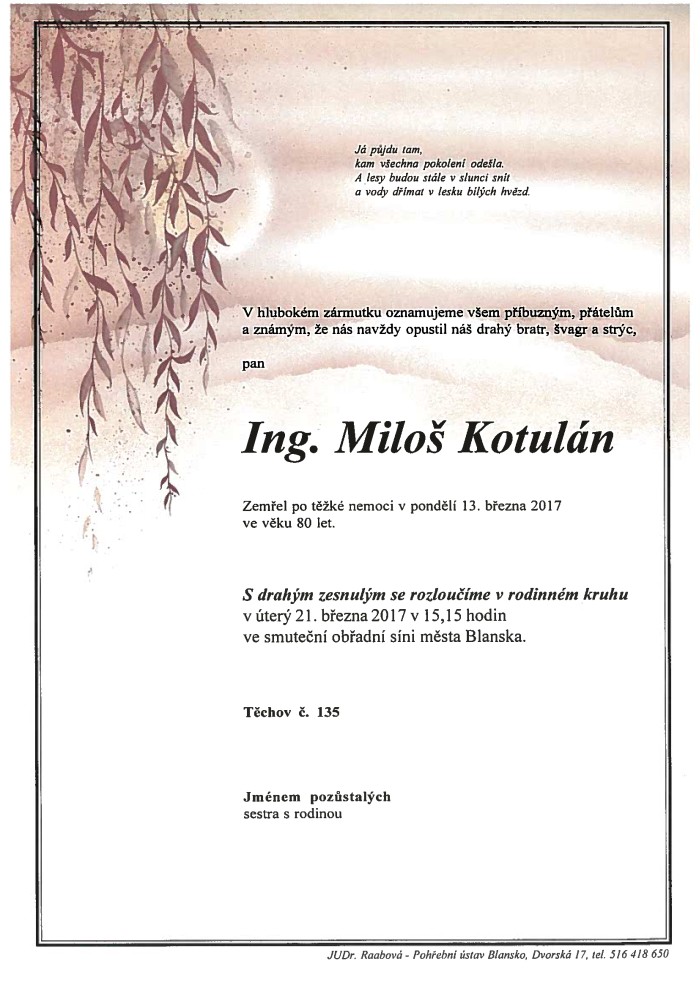 Ing. Miloš Kotulán