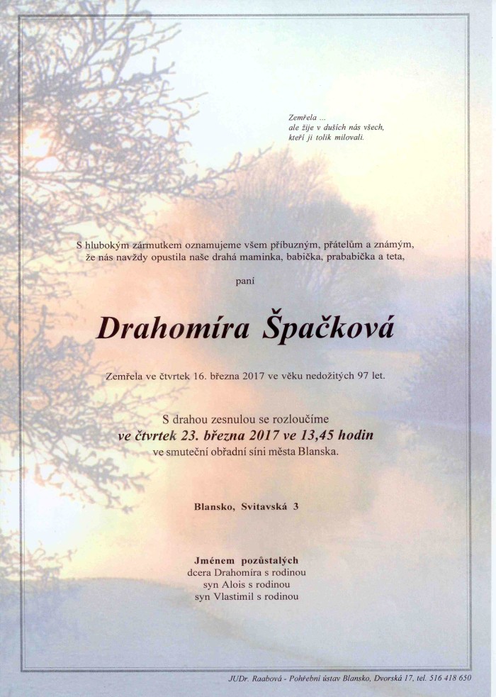 Drahomíra Špačková