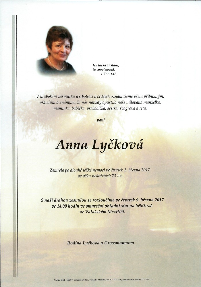 Anna Lyčková