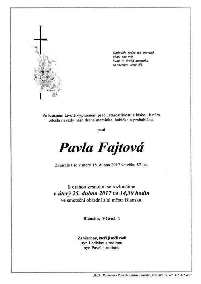 Pavla Fajtová