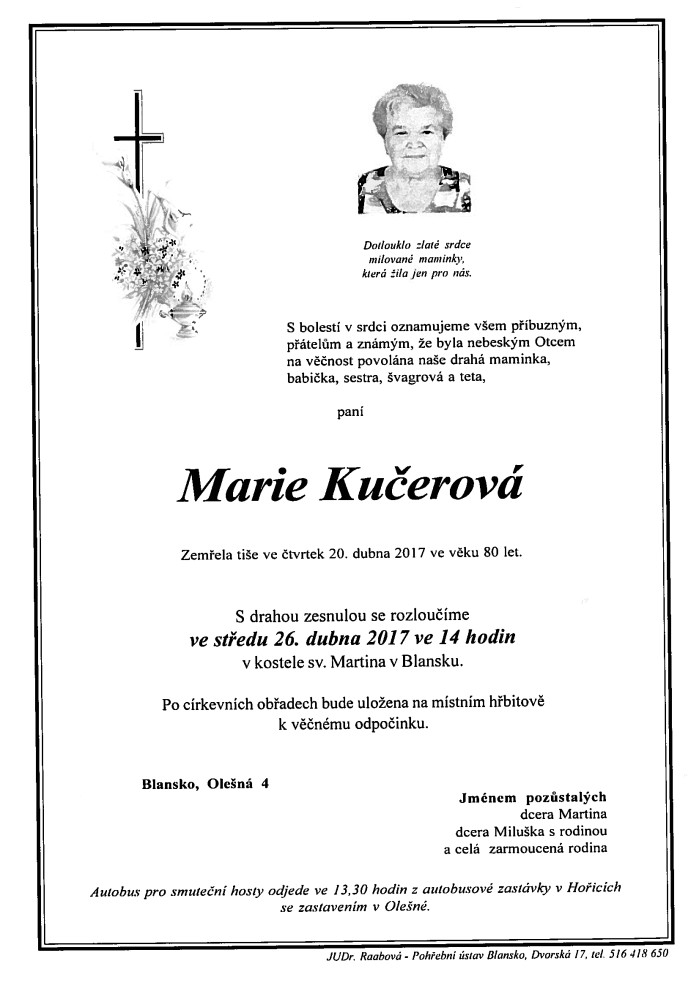 Marie Kučerová