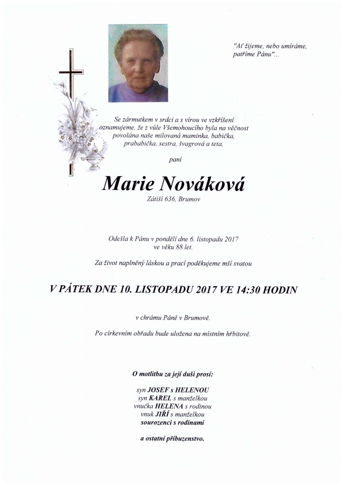 Marie Nováková