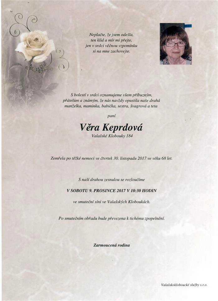 Věra Keprdová