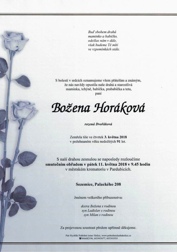 Božena Horáková