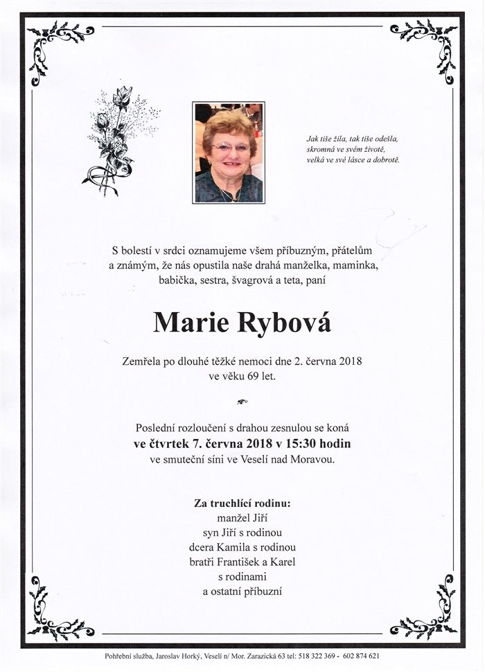 Marie Rybová