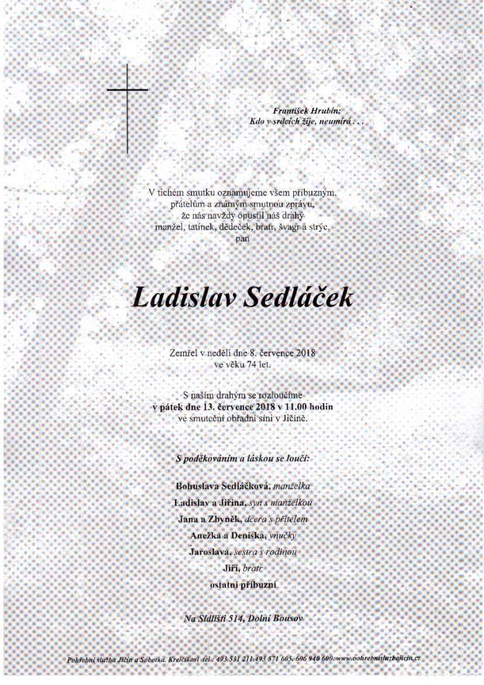 Ladislav Sedláček