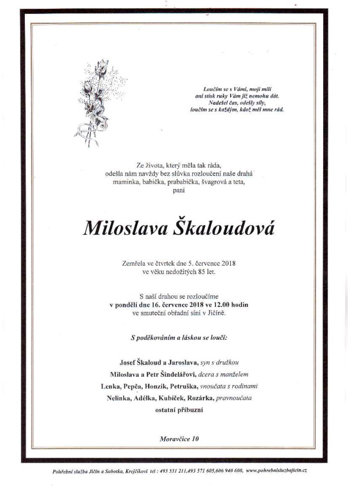 Miloslava Škaloudová