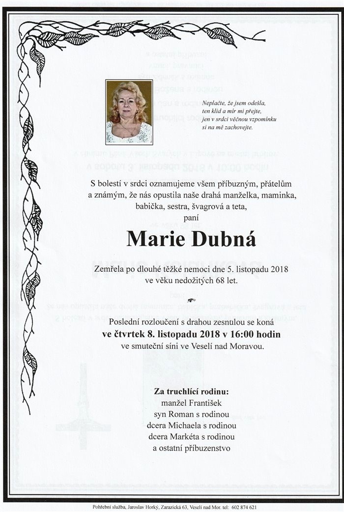 Marie Dubná