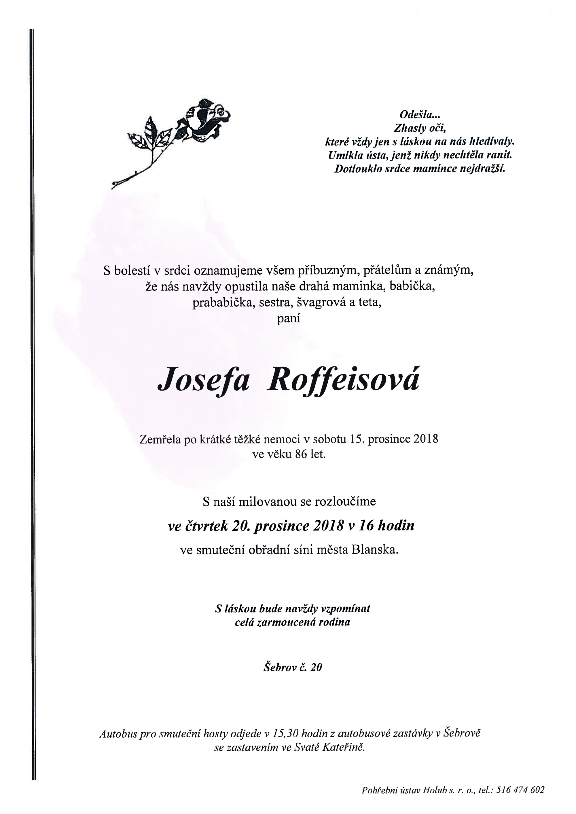 Josefa Roffeisová