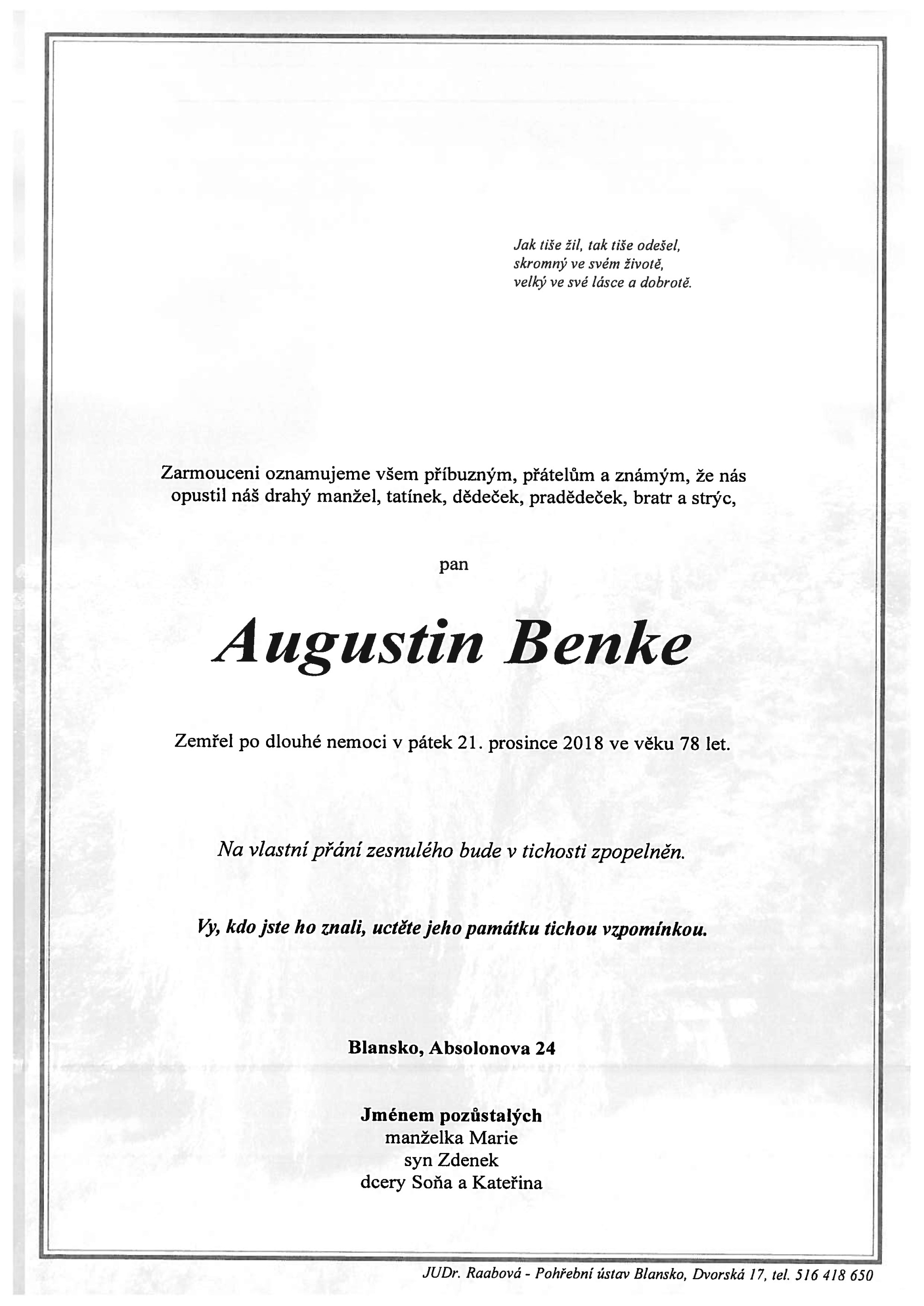 Augustin Benke