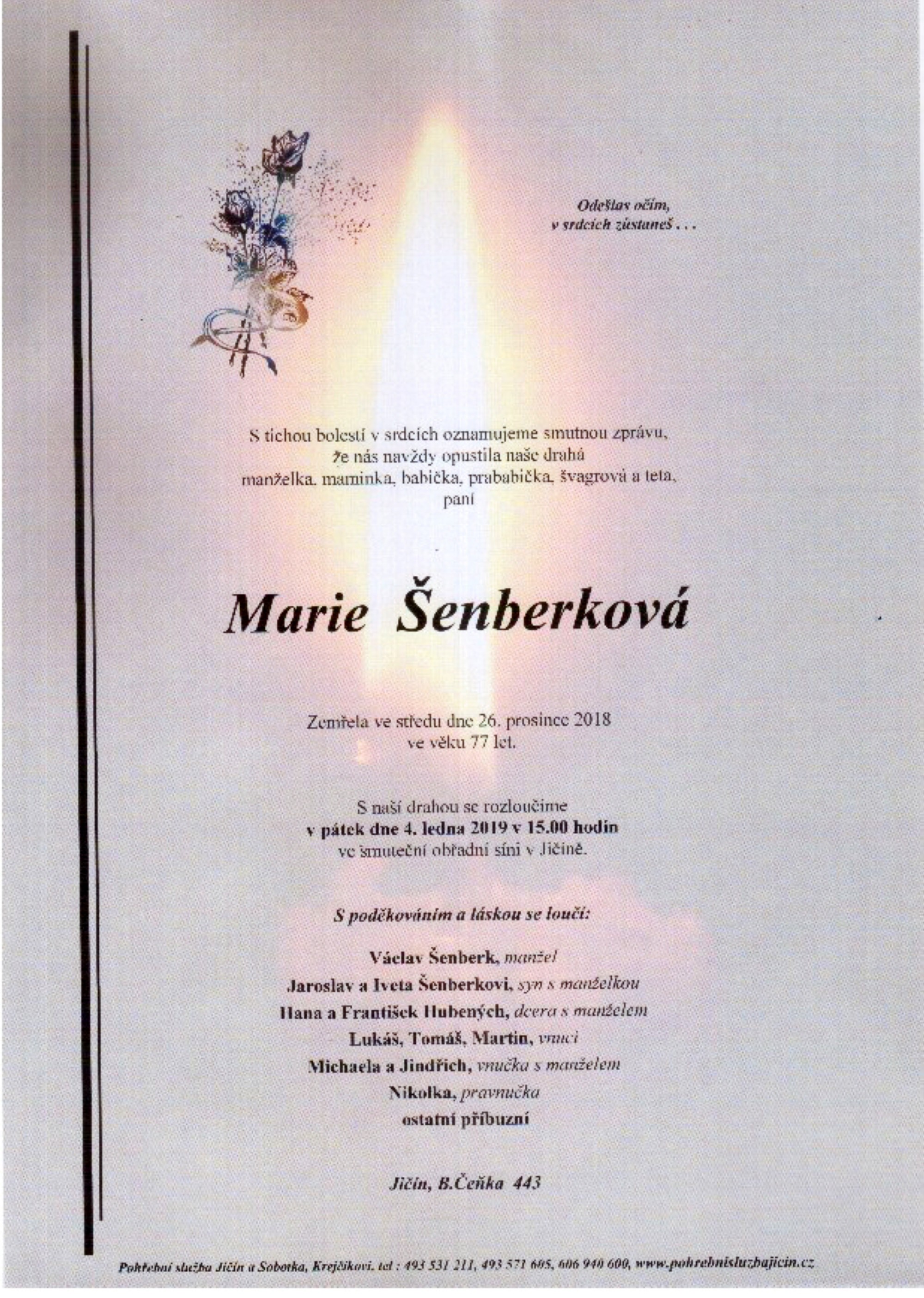 Marie Šenberková