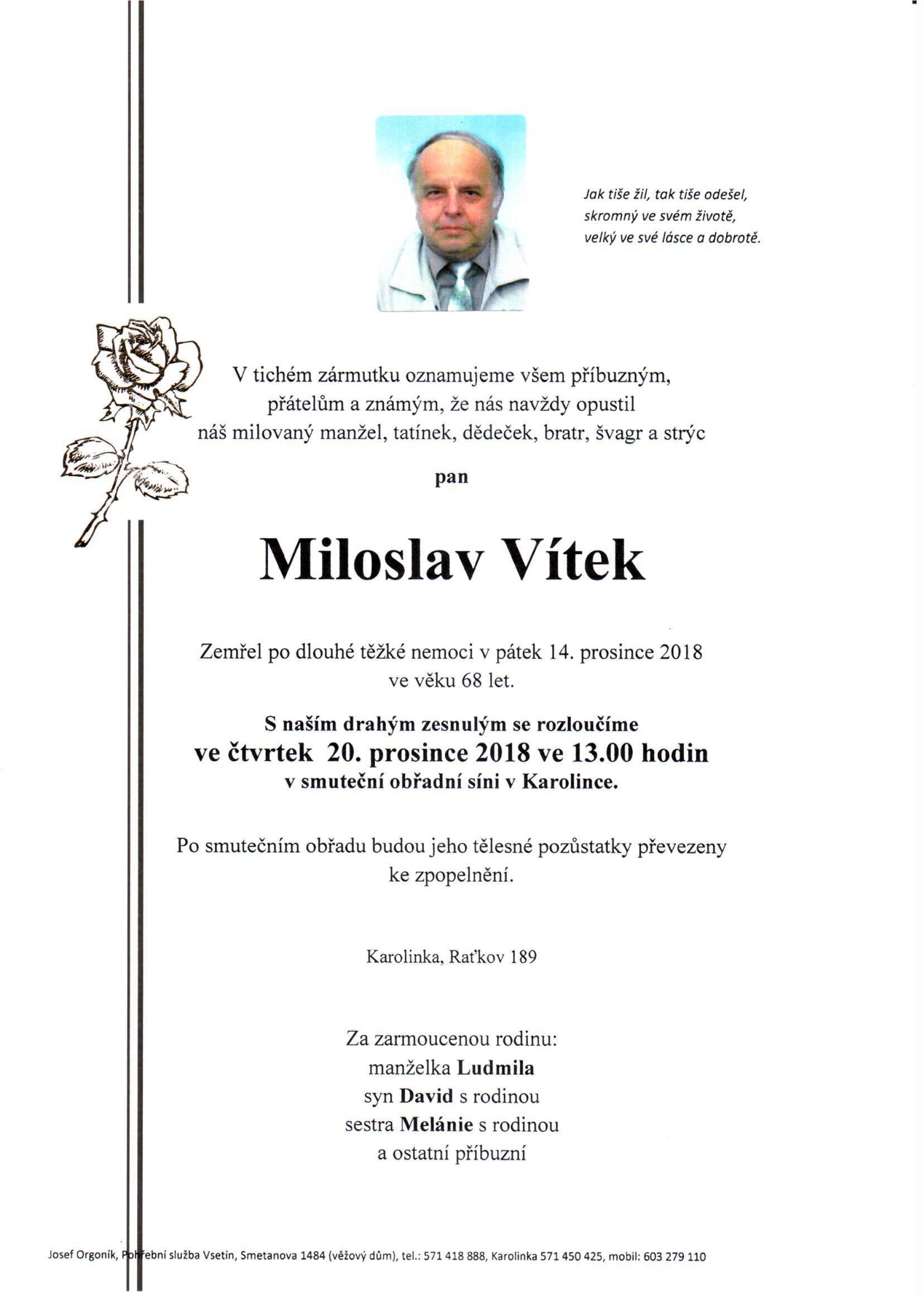 Miloslav Vítek