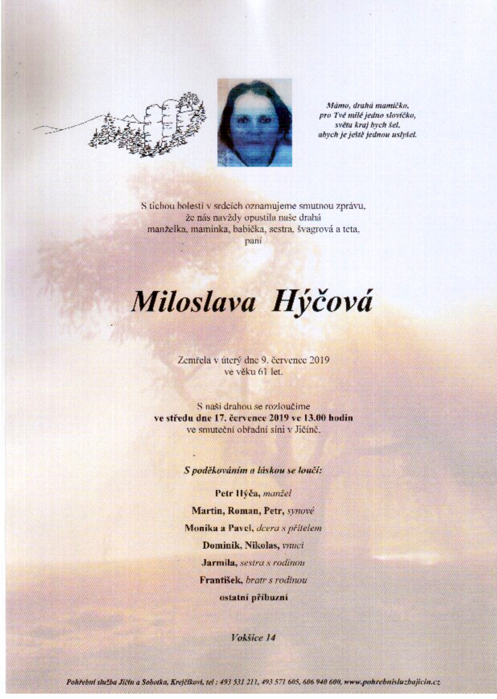 Miloslava Hýčová