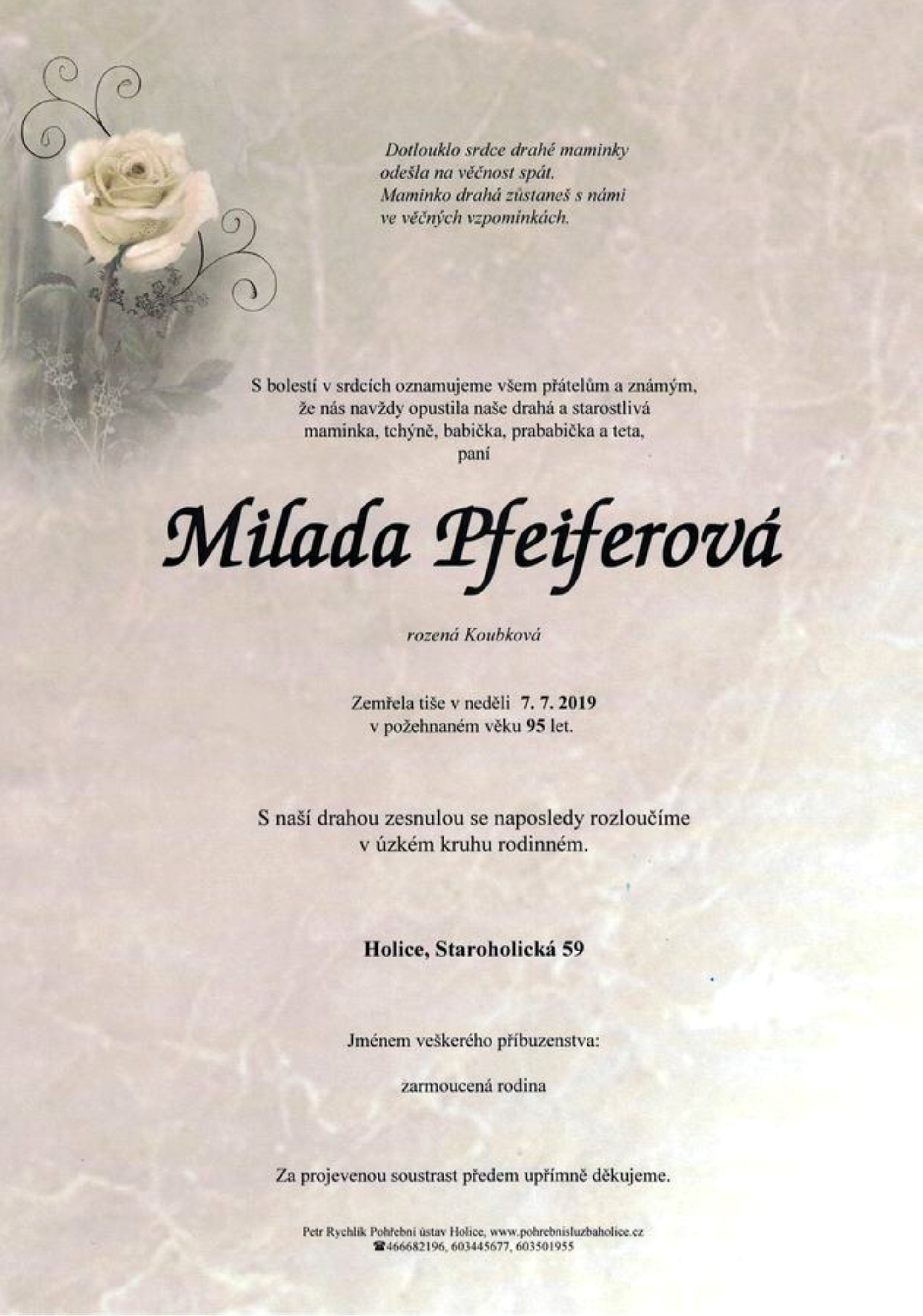 Milada Pfeiferová