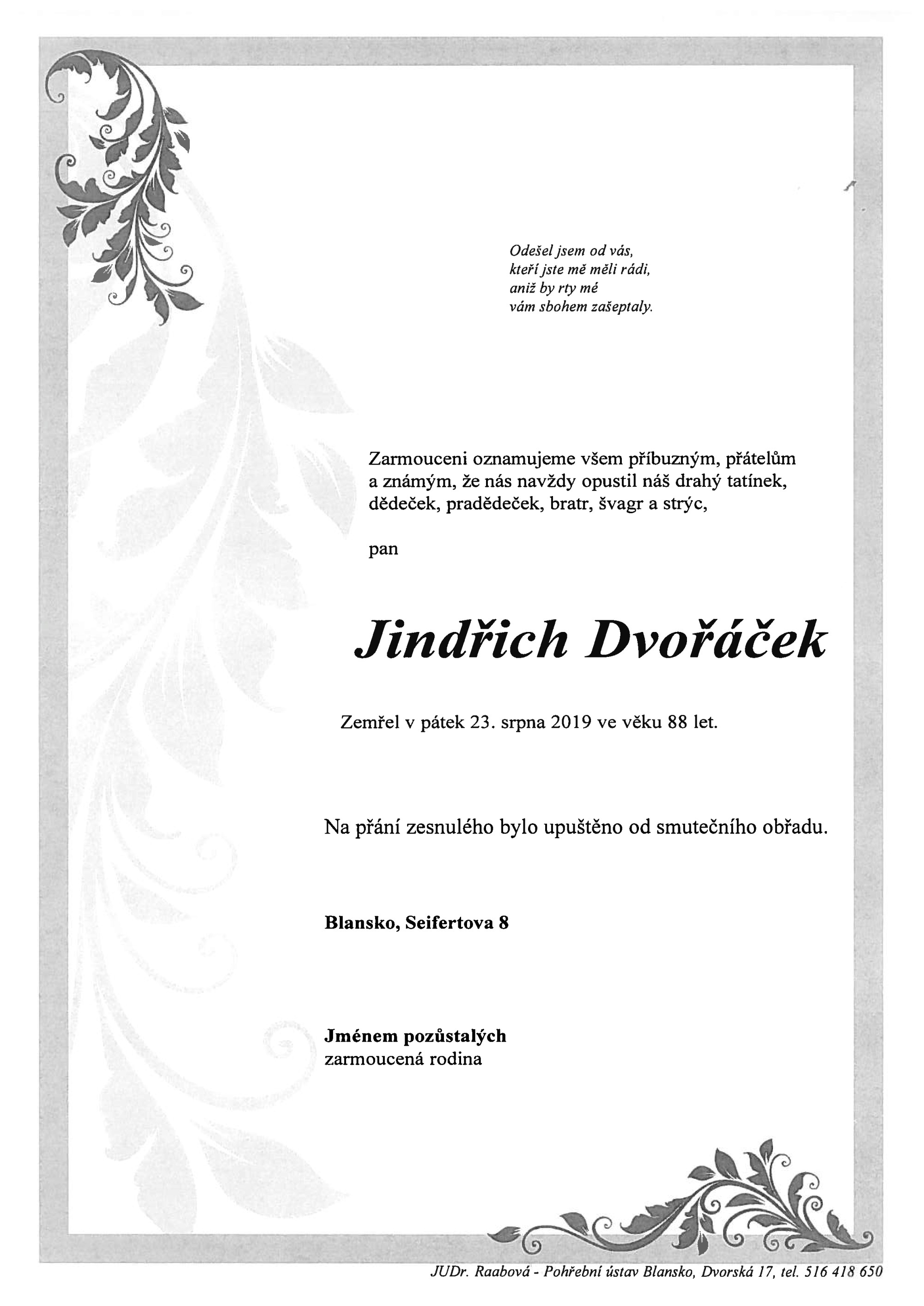 Jindřich Dvořáček