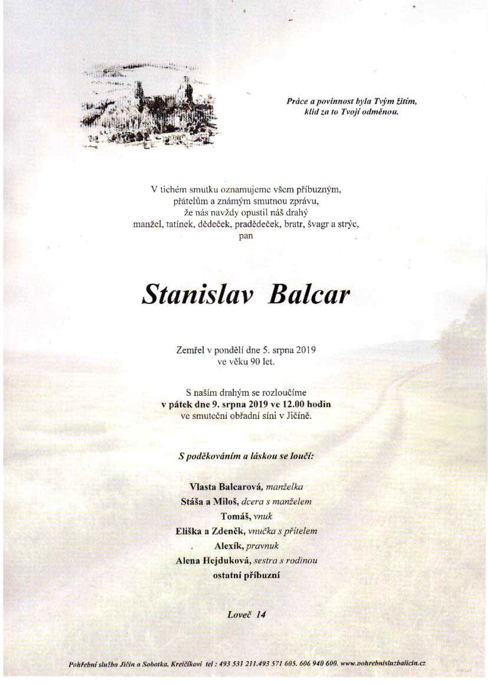 Stanislav Balcar