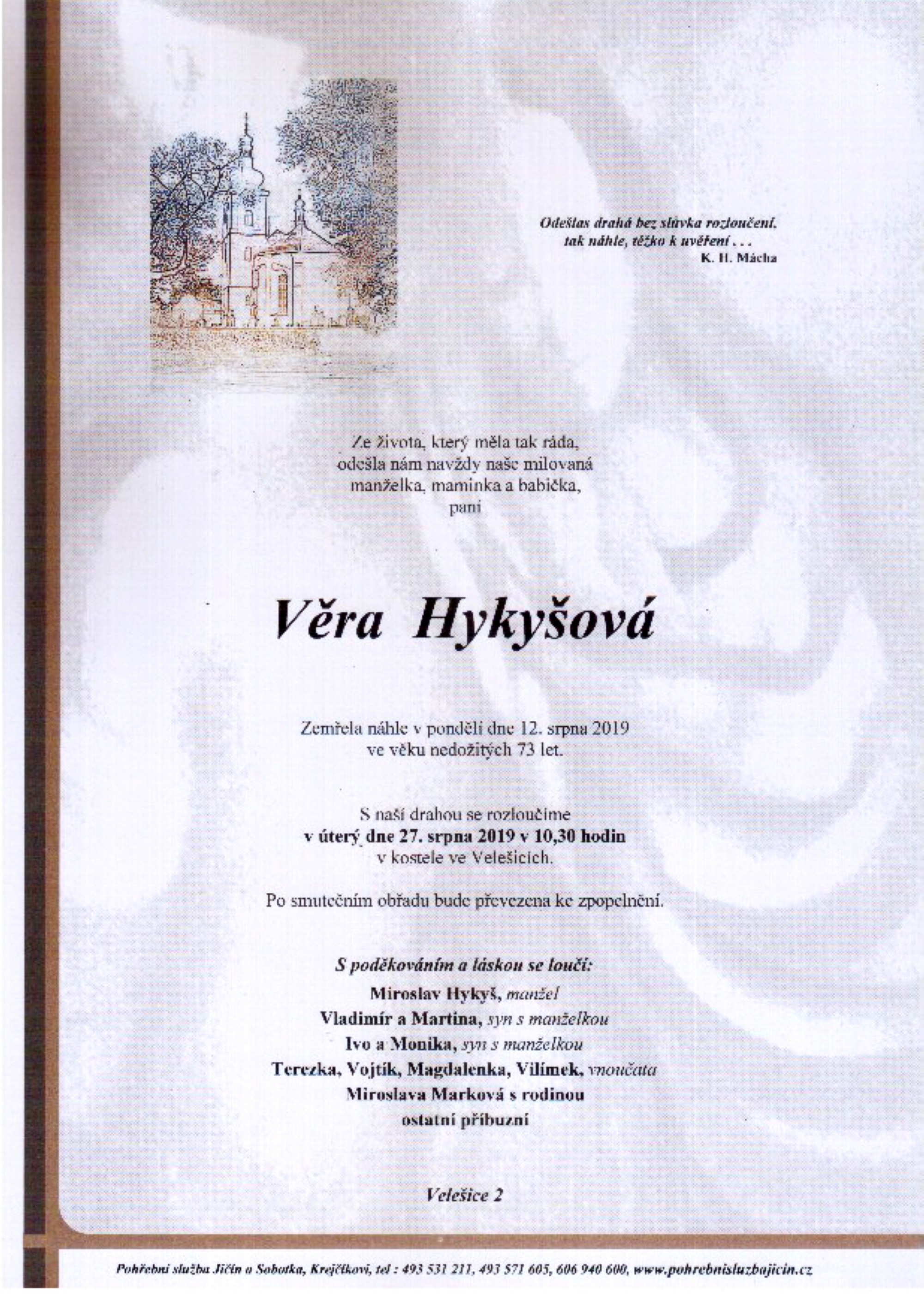 Věra Hykyšová