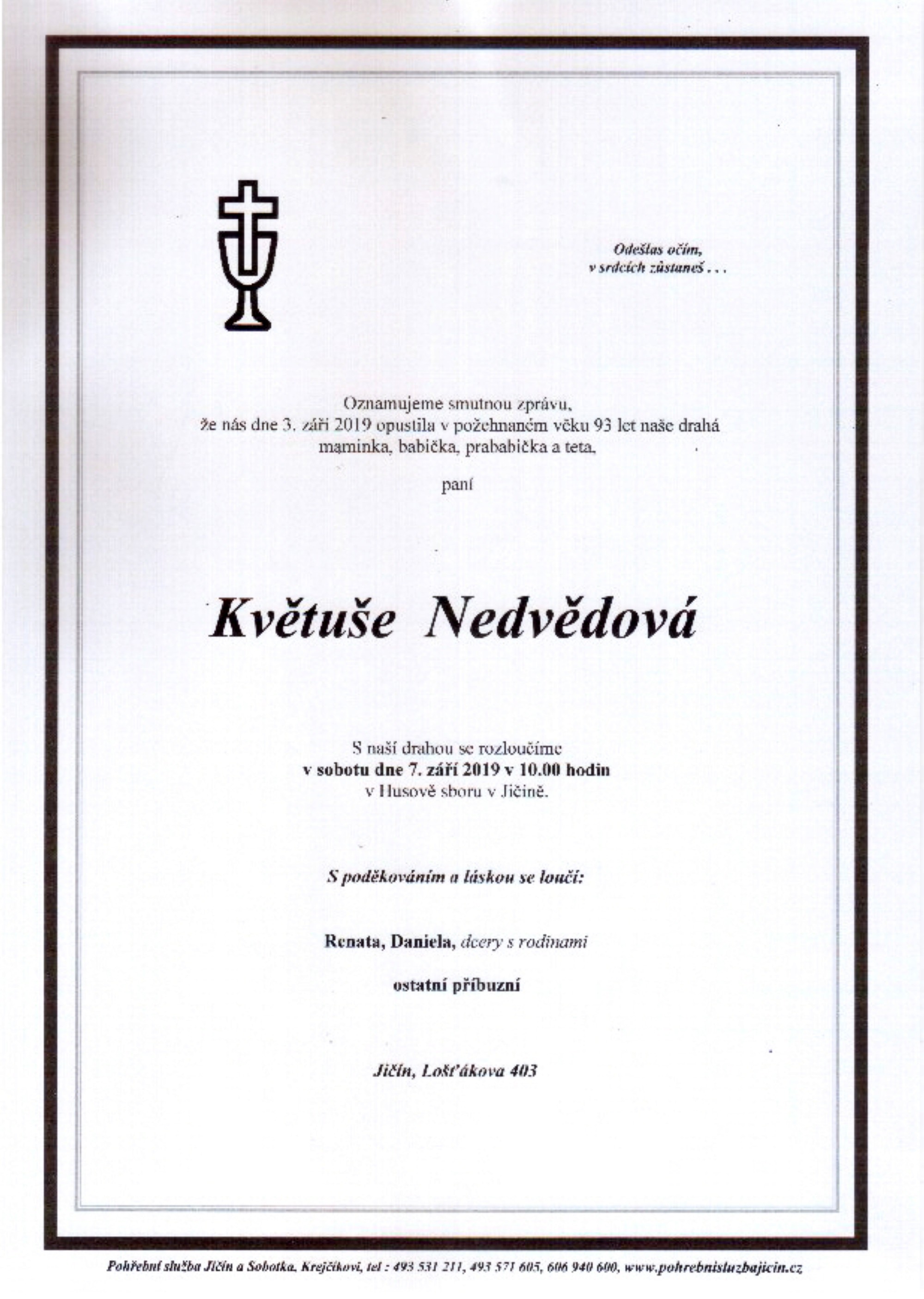 Květuše Nedvědová