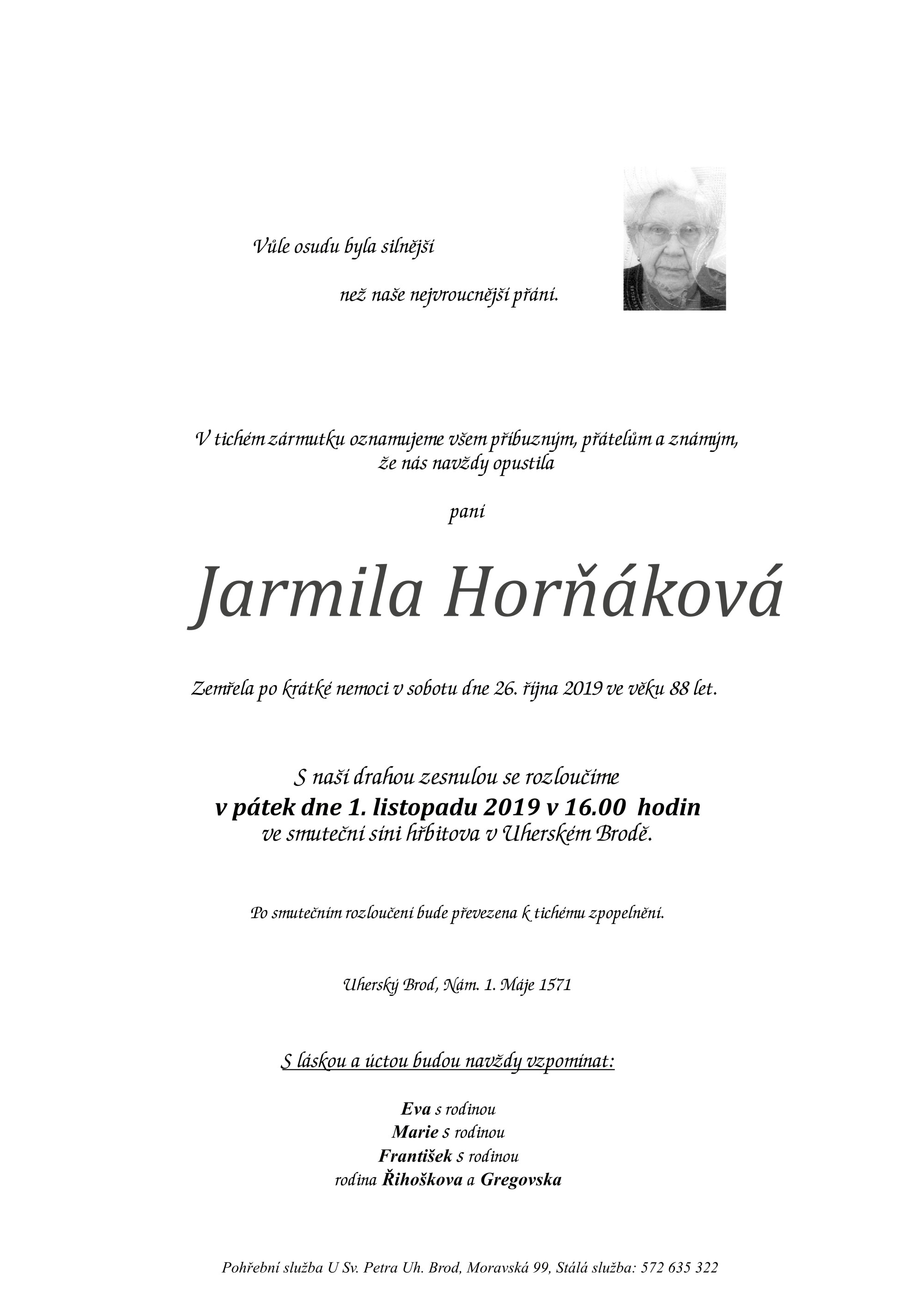 Jarmila Horňáková