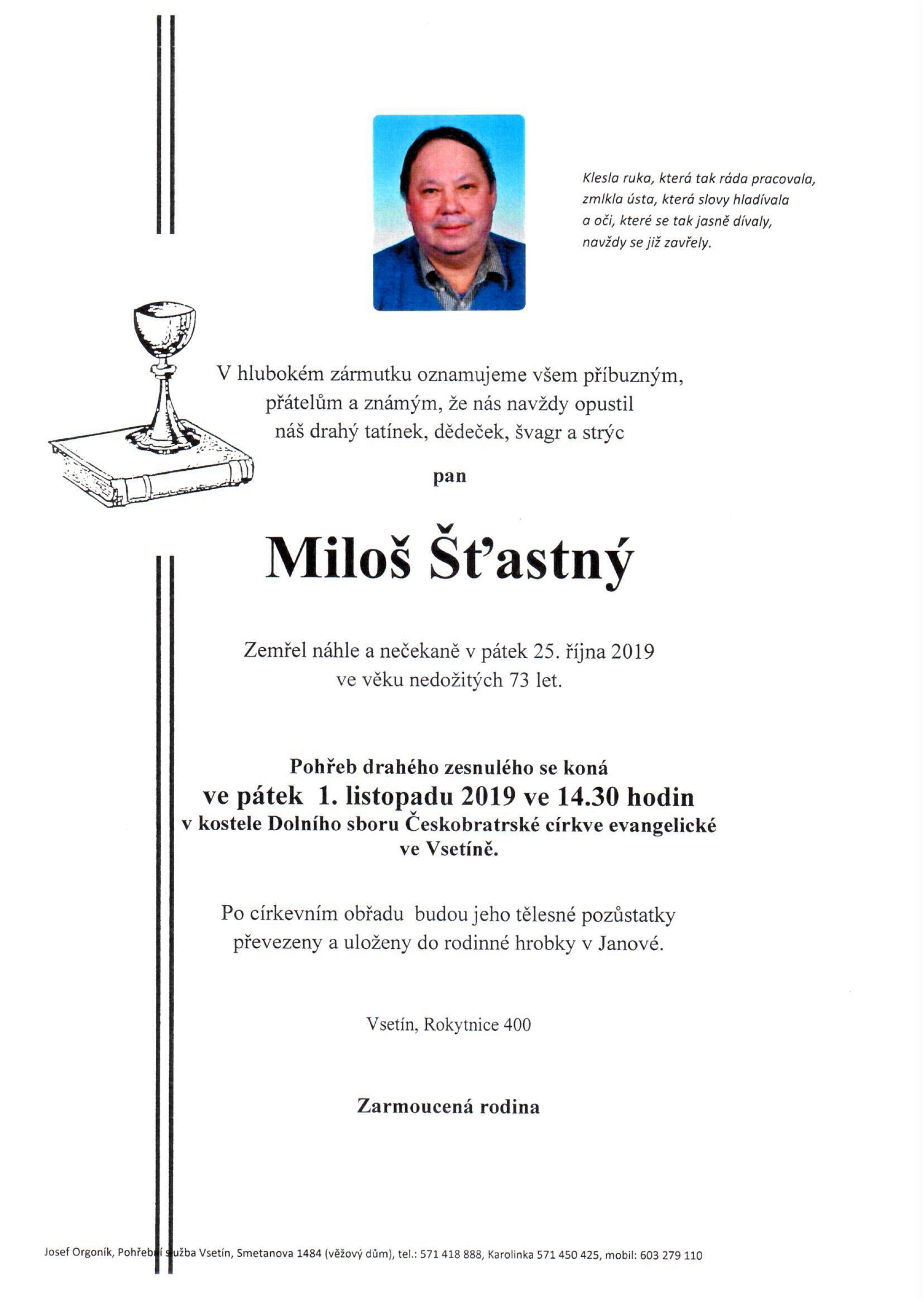 Miloš Šťastný