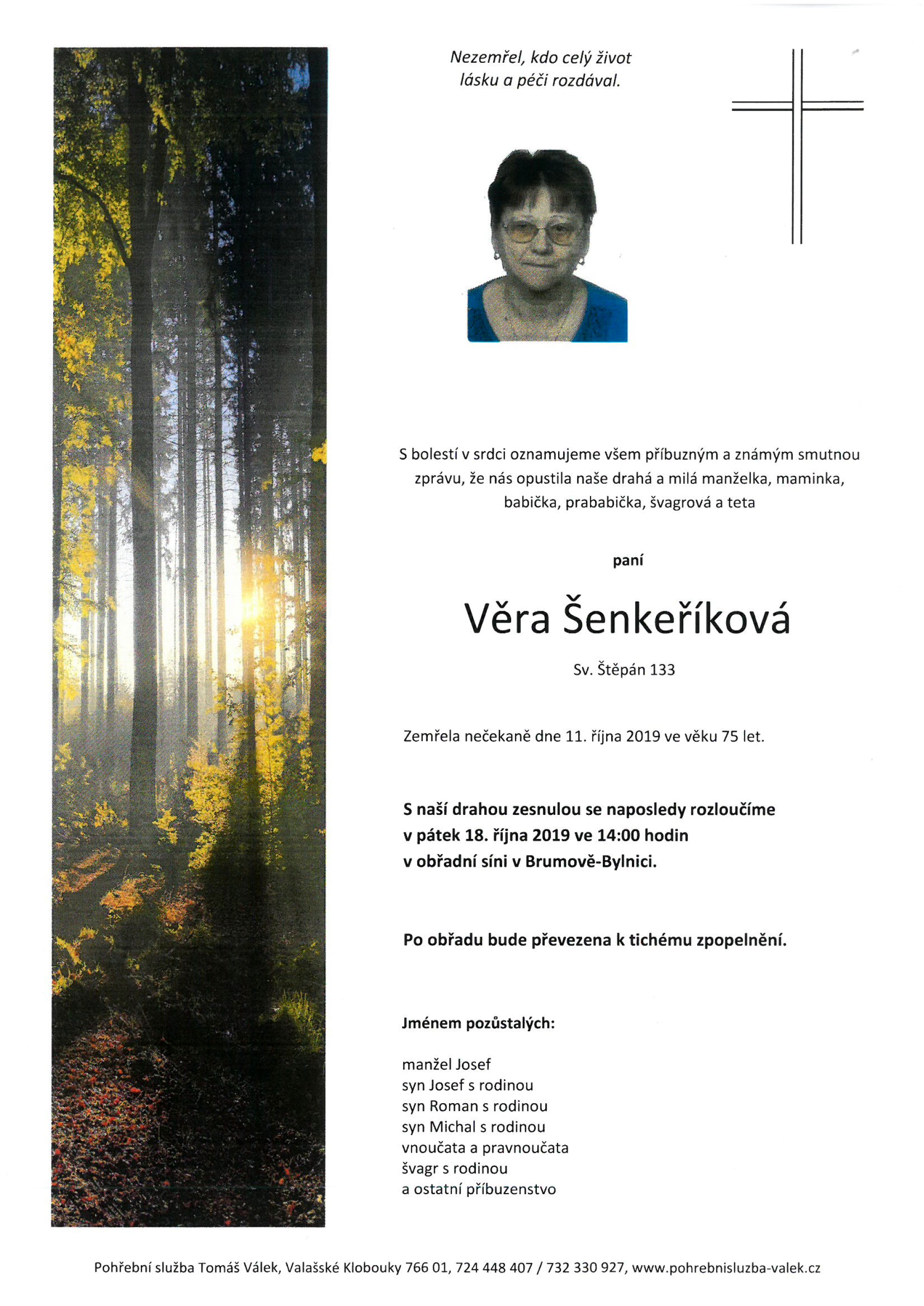 Věra Šenkeříková