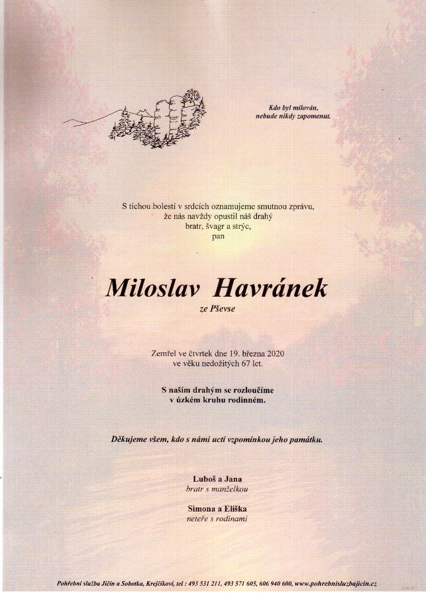 Miloslav Havránek